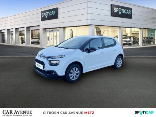 Occasion CITROEN C3 1.5 BlueHDi 100ch S&S Feel Business E6.d 2021 Blanc Banquise (O) 12 490 € à Metz