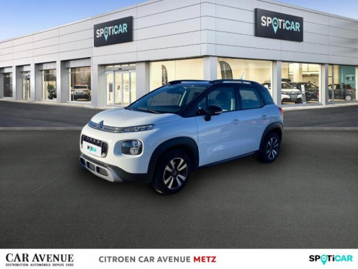 Occasion CITROEN C3 Aircross PureTech 110ch S&S Feel 2018 Natural White (O) - Ink Black 11 490 € à Metz