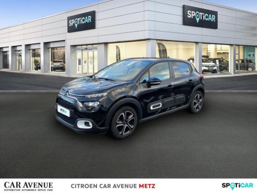 Occasion CITROEN C3 1.2 PureTech 83ch S&S Feel Pack 2022 Noir Perla Nera (N) 12 490 € à Metz