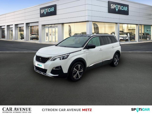 Occasion PEUGEOT 5008 1.2 PureTech 130ch S&S GT Line 2019 Blanc Nacré (S) 20 990 € à Metz