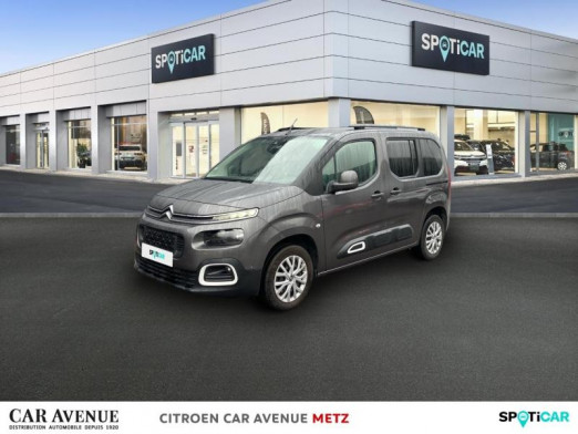 Occasion CITROEN Berlingo M BlueHDi 130ch S&S Shine 114g 2020 Gris Platinium (M) 19 990 € à Metz