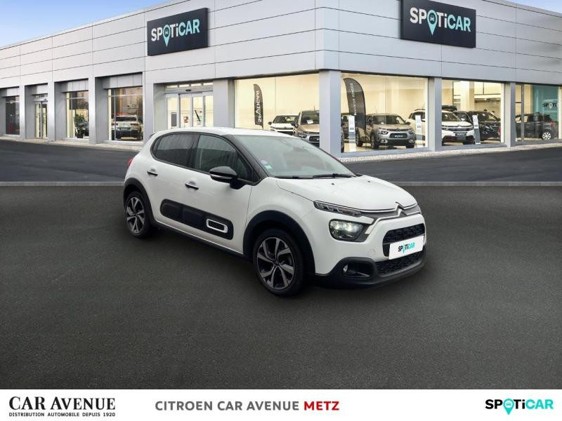 Occasion CITROEN C3 1.2 PureTech 110ch S&S Shine Pack 121-122g 2022 Blanc Banquise (O) 13790 € à Metz