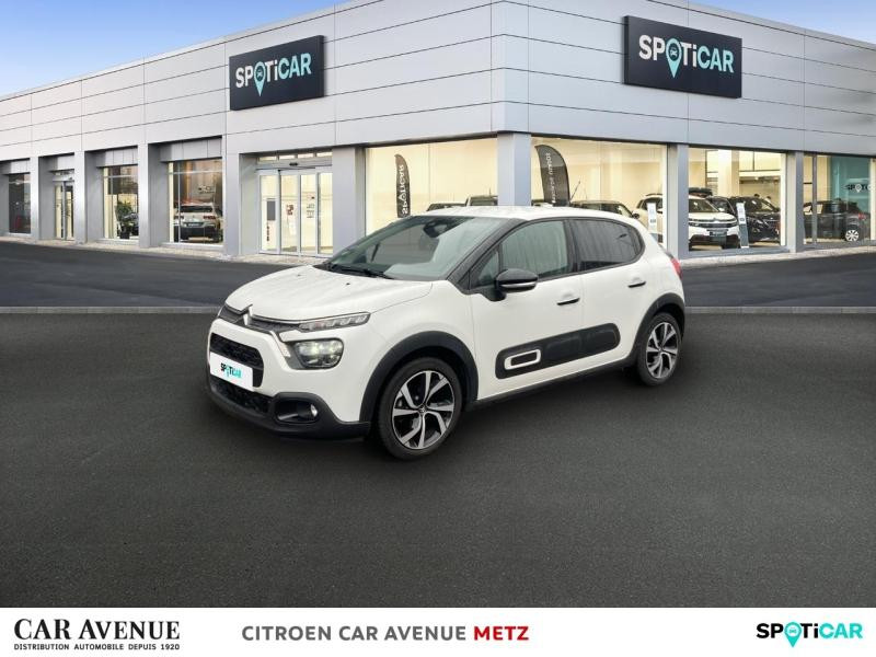 Occasion CITROEN C3 1.2 PureTech 110ch S&S Shine Pack 121-122g 2022 Blanc Banquise (O) 13790 € à Metz