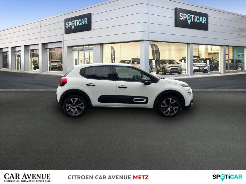 Occasion CITROEN C3 1.2 PureTech 110ch S&S Shine Pack 121-122g 2022 Blanc Banquise (O) 13790 € à Metz