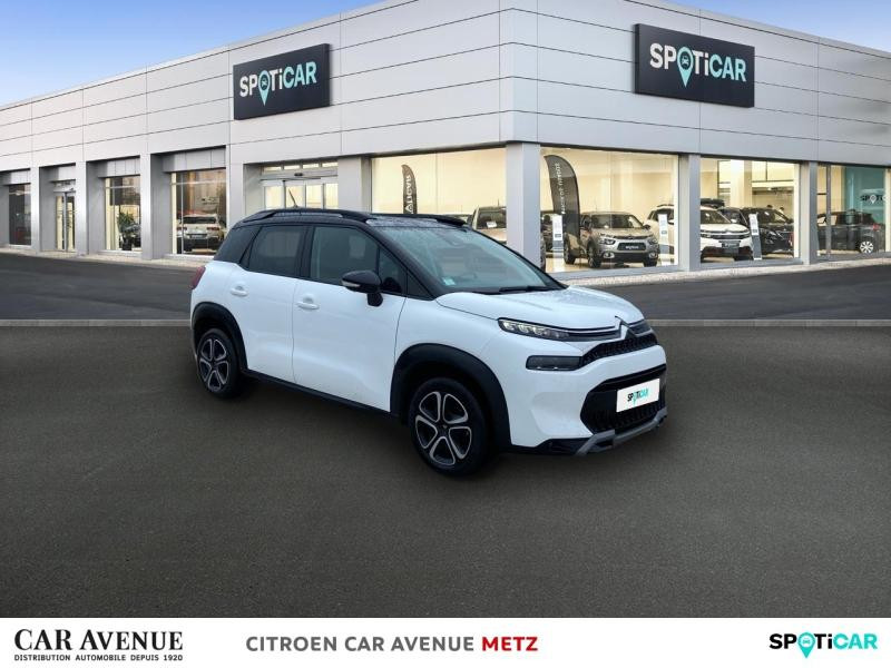Occasion CITROEN C3 Aircross PureTech 110ch S&S Feel Pack 2023 Blanc Banquise (O) + Noir Perla Nera 14989 € à Metz