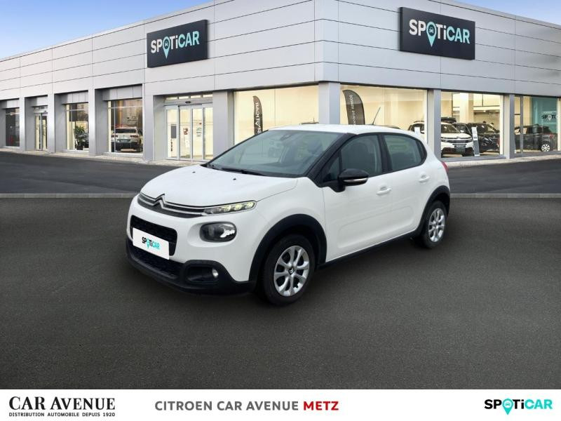 Occasion CITROEN C3 PureTech 82ch Feel Business S&S E6.d 2019 Blanc Banquise 9480 € à Metz
