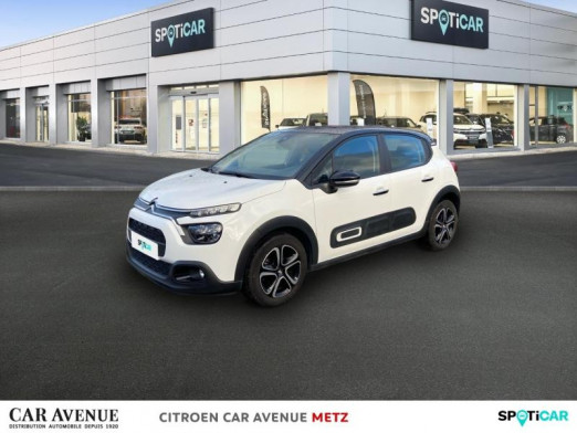 Occasion CITROEN C3 1.2 PureTech 83ch S&S Shine 2022 Blanc Banquise (O) 12 990 € à Metz