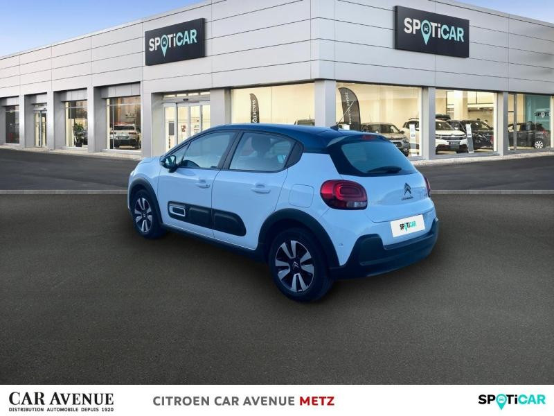 Occasion CITROEN C3 1.5 BlueHDi 100ch S&S Shine Business E6.d 2021 Blanc Banquise (O) - Bleu Emeraude 12280 € à Metz