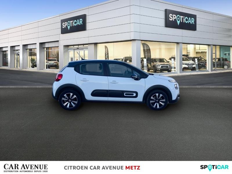 Used CITROEN C3 1.5 BlueHDi 100ch S&S Shine Business E6.d 2021 Blanc Banquise (O) - Bleu Emeraude € 11980 in Metz