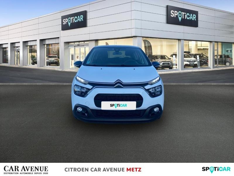 Occasion CITROEN C3 1.5 BlueHDi 100ch S&S Shine Business E6.d 2021 Blanc Banquise (O) - Bleu Emeraude 12280 € à Metz