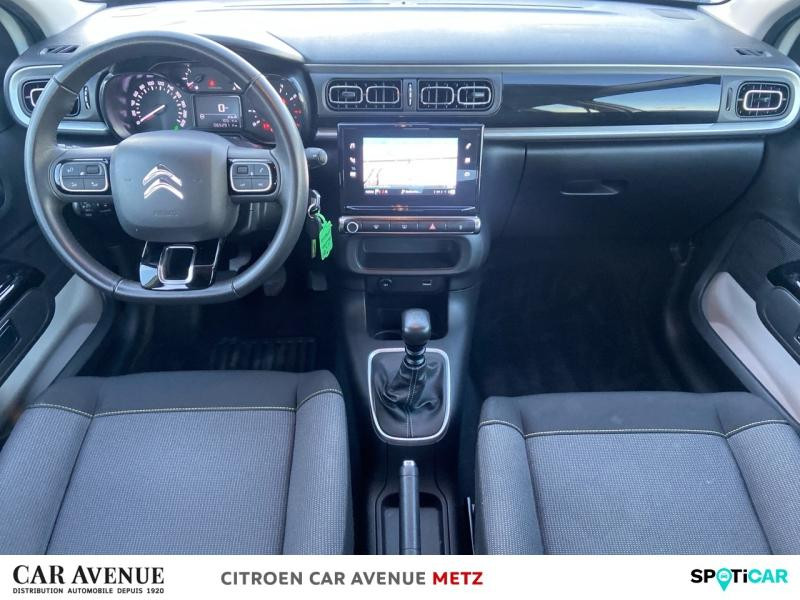 Occasion CITROEN C3 1.5 BlueHDi 100ch S&S Shine Business E6.d 2021 Blanc Banquise (O) - Bleu Emeraude 11980 € à Metz