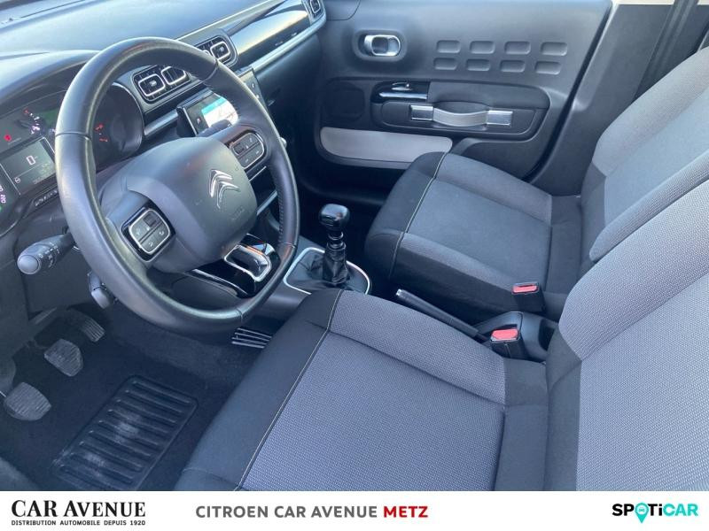 Occasion CITROEN C3 1.5 BlueHDi 100ch S&S Shine Business E6.d 2021 Blanc Banquise (O) - Bleu Emeraude 11980 € à Metz