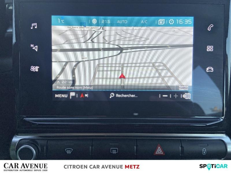 Occasion CITROEN C3 1.5 BlueHDi 100ch S&S Shine Business E6.d 2021 Blanc Banquise (O) - Bleu Emeraude 11980 € à Metz