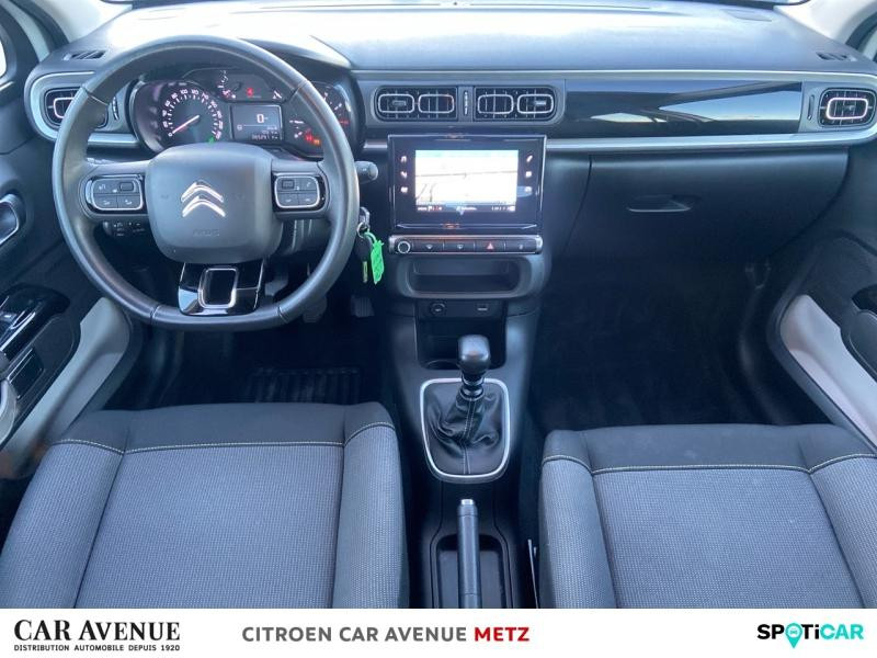 Used CITROEN C3 1.5 BlueHDi 100ch S&S Shine Business E6.d 2021 Blanc Banquise (O) - Bleu Emeraude € 12480 in Metz