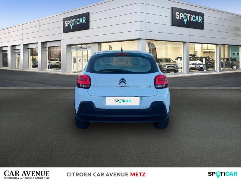 Occasion CITROEN C3 1.5 BlueHDi 100ch S&S Shine Business E6.d 2021 Blanc Banquise (O) - Bleu Emeraude 11980 € à Metz