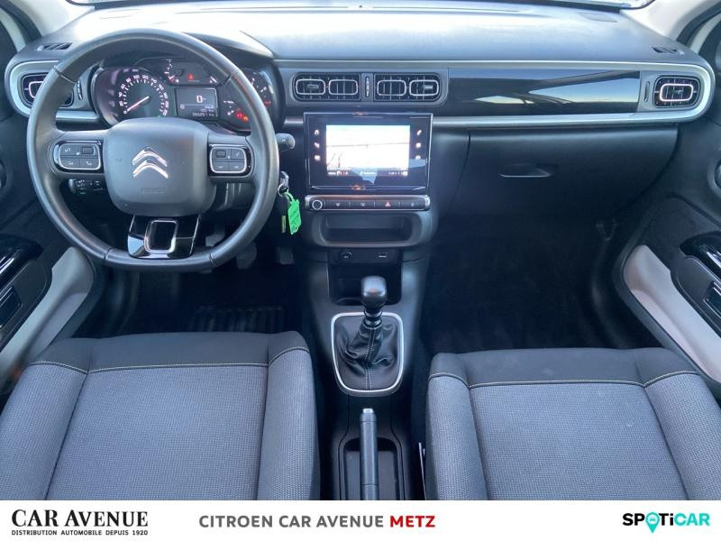 Used CITROEN C3 1.5 BlueHDi 100ch S&S Shine Business E6.d 2021 Blanc Banquise (O) - Bleu Emeraude € 11980 in Metz