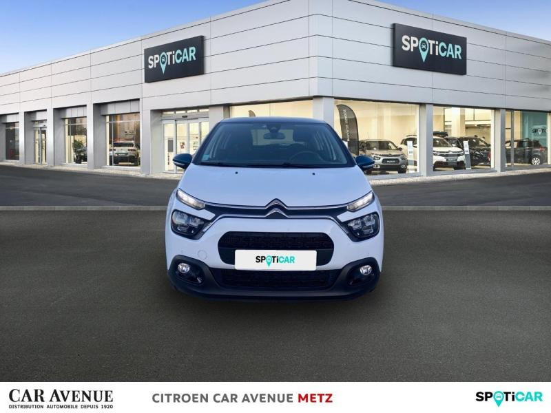 Occasion CITROEN C3 1.5 BlueHDi 100ch S&S Shine Business E6.d 2021 Blanc Banquise (O) - Bleu Emeraude 12480 € à Metz
