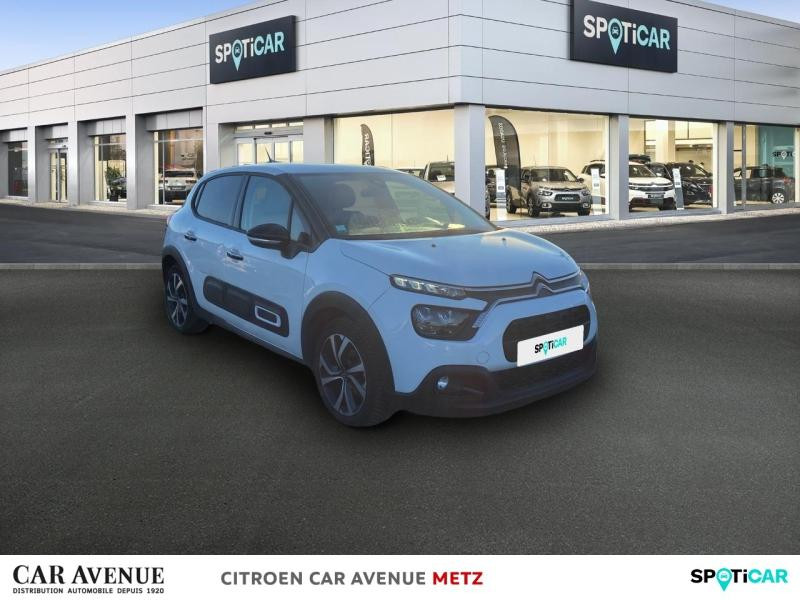 Occasion CITROEN C3 1.2 PureTech 110ch S&S Shine Pack 121-122g 2022 Blanc Banquise (O) 13990 € à Metz