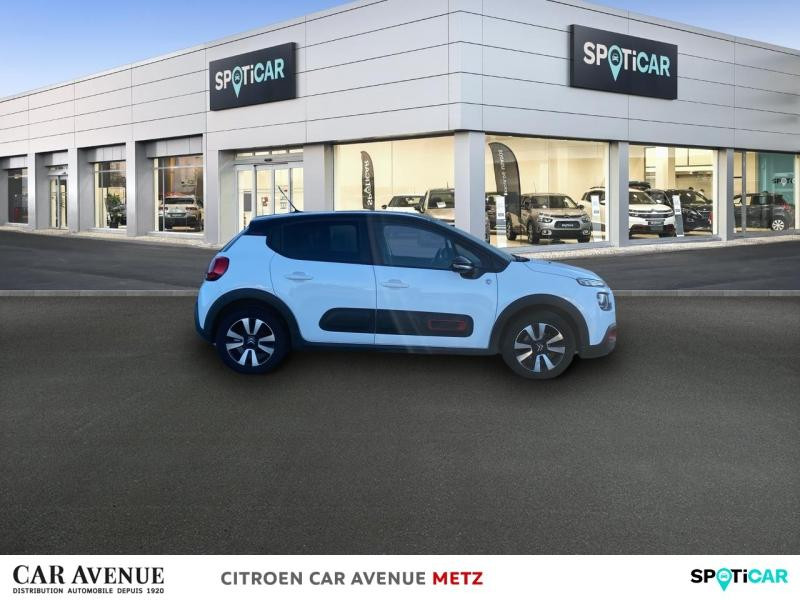 Occasion CITROEN C3 1.2 PureTech 83ch S&S C-Series 123g 2020 Blanc Banquise (O) - Noir Onyx 10989 € à Metz