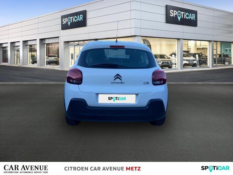 Occasion CITROEN C3 1.2 PureTech 110ch S&S Shine Pack 121-122g 2022 Blanc Banquise (O) 13990 € à Metz