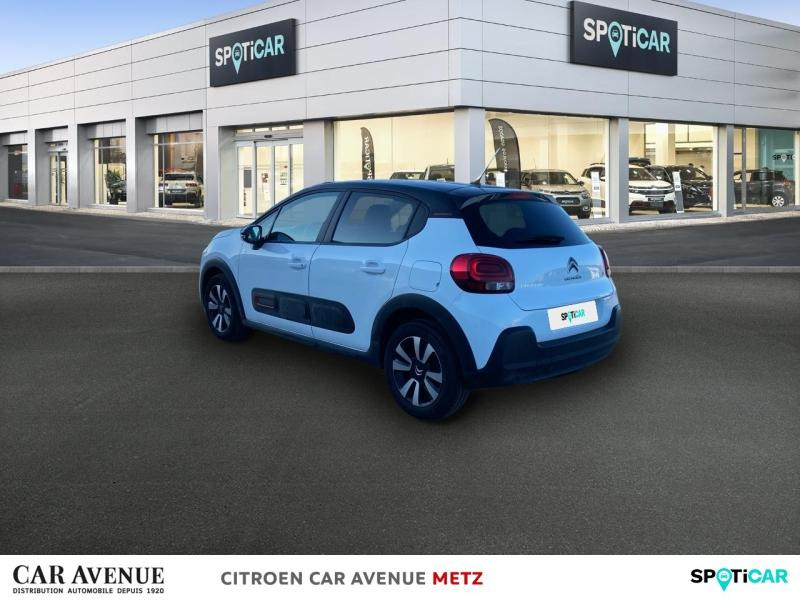 Occasion CITROEN C3 1.2 PureTech 83ch S&S C-Series 123g 2020 Blanc Banquise (O) - Noir Onyx 10989 € à Metz