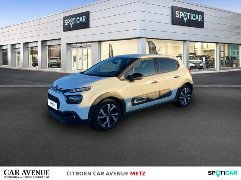 Occasion CITROEN C3 1.2 PureTech 110ch S&S Shine Pack 121-122g 2022 Blanc Banquise (O) 13990 € à Metz