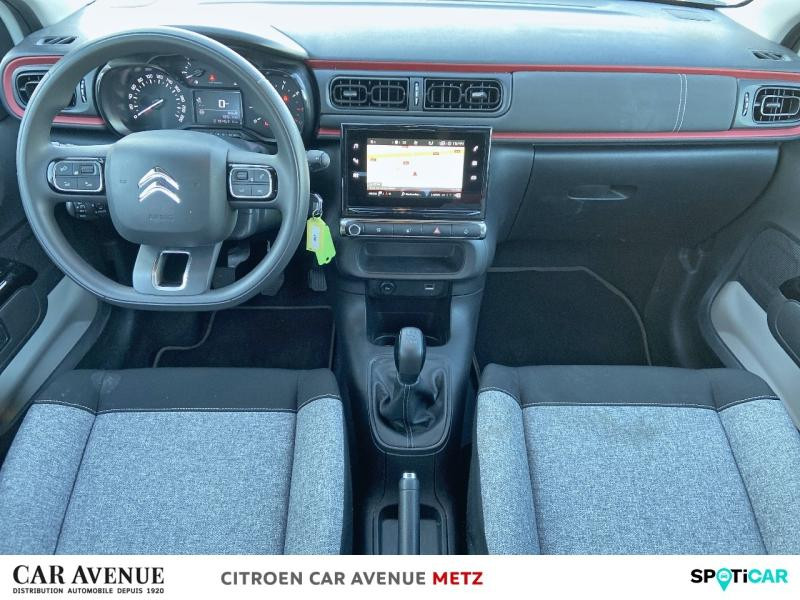 Occasion CITROEN C3 1.2 PureTech 83ch S&S C-Series 123g 2020 Blanc Banquise (O) - Noir Onyx 10989 € à Metz