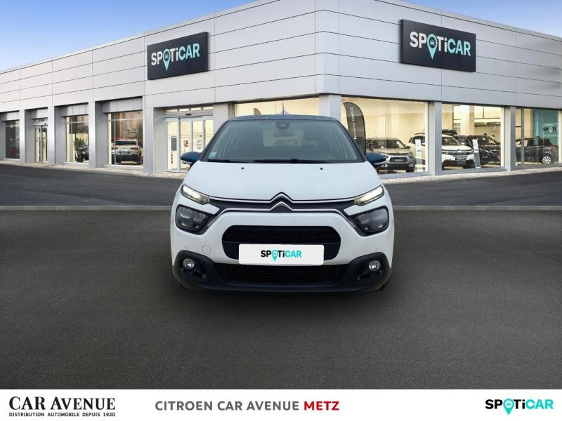 Used CITROEN C3 1.5 BlueHDi 100ch S&S Shine Business E6.d 2021 Blanc Banquise (O) - Bleu Emeraude € 12990 in Metz