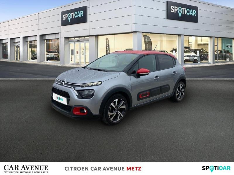 Used CITROEN C3 1.2 PureTech 110ch S&S Shine Pack 2020 Gris Acier (M) - Rouge Aden € 12480 in Metz