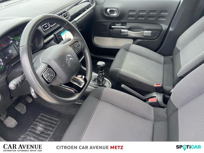 Used CITROEN C3 1.5 BlueHDi 100ch S&S Shine Business E6.d 2021 Blanc Banquise (O) - Bleu Emeraude € 12990 in Metz