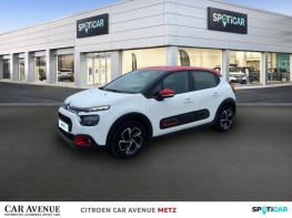 Occasion CITROEN C3 1.5 BlueHDi 100ch S&S Shine Business E6.d 2021 Blanc Banquise (O) - Rouge Aden 10990 € à Metz