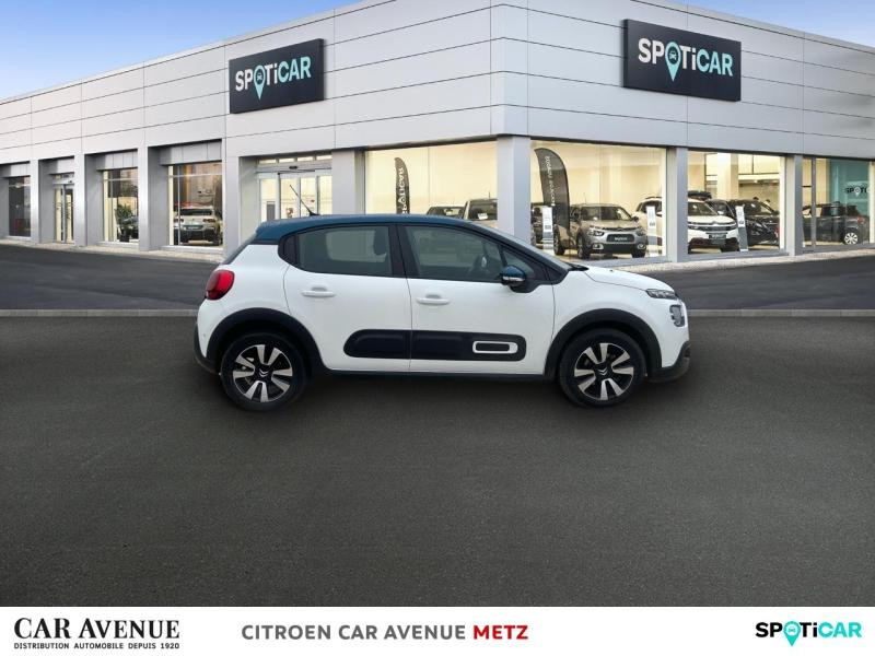 Used CITROEN C3 1.5 BlueHDi 100ch S&S Shine Business E6.d 2021 Blanc Banquise (O) - Bleu Emeraude € 12990 in Metz