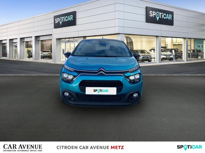 Used CITROEN C3 1.2 PureTech 83ch S&S Feel Pack 2022 Spring Blue (M) - Noir Onyx € 11980 in Metz