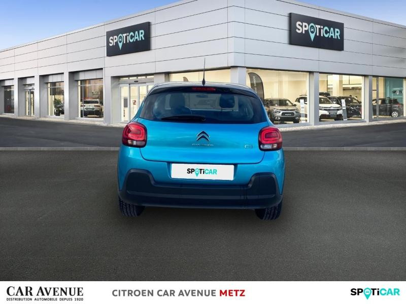 Used CITROEN C3 1.2 PureTech 83ch S&S Feel Pack 2022 Spring Blue (M) - Noir Onyx € 11980 in Metz