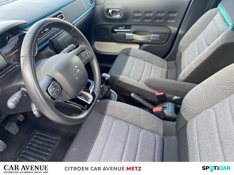 Used CITROEN C3 1.2 PureTech 83ch S&S Feel Pack 2022 Spring Blue (M) - Noir Onyx € 11980 in Metz