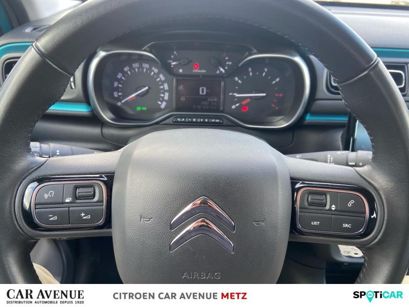 Used CITROEN C3 1.2 PureTech 83ch S&S Feel Pack 2022 Spring Blue (M) - Noir Onyx € 11980 in Metz