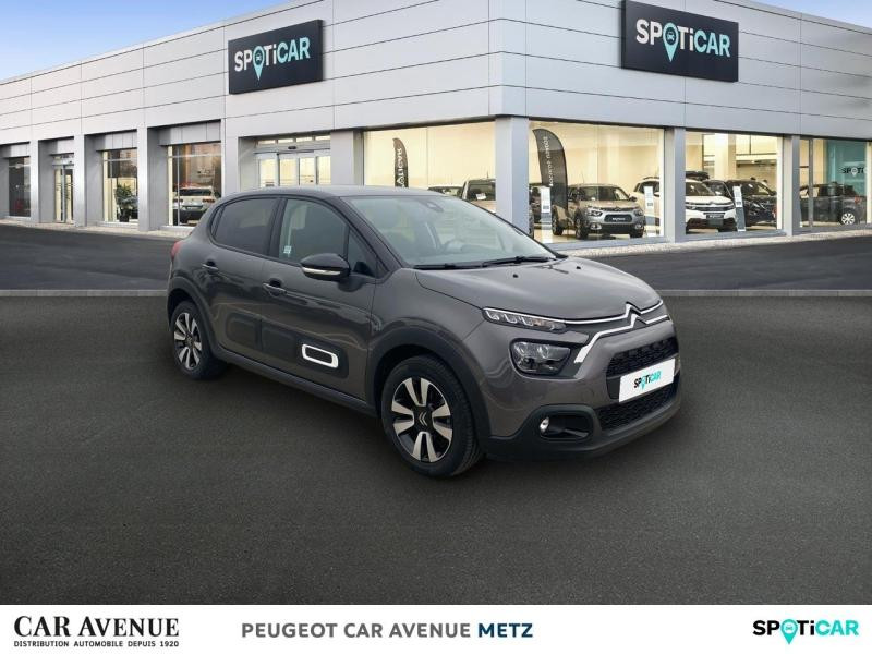 Occasion CITROEN C3 1.2 PureTech 110ch S&S MAX Boite Automatique 2024 Gris Platinium (M) 17490 € à Metz