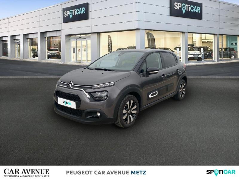 Occasion CITROEN C3 1.2 PureTech 110ch S&S MAX Boite Automatique 2024 Gris Platinium (M) 17490 € à Metz