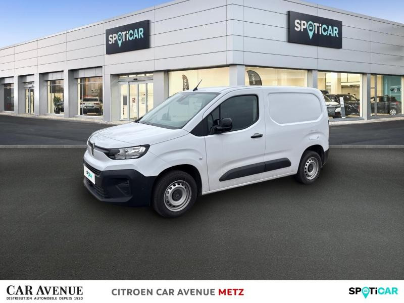 Occasion CITROEN Berlingo Van M 650kg BlueHDi 100ch S&S Pack Premium Connect 2024 Blanc Icy 23920 € à Metz
