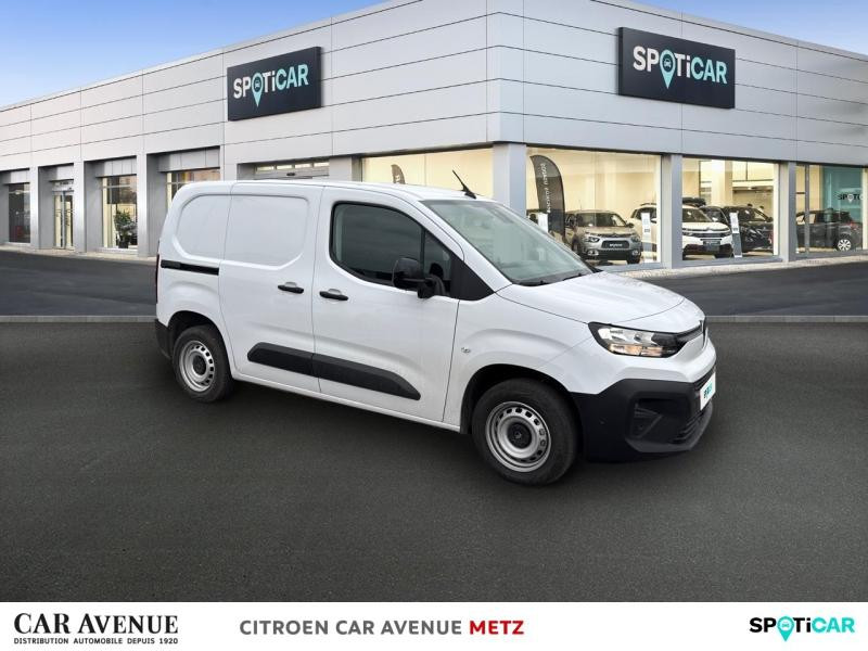 Occasion CITROEN Berlingo Van M 650kg BlueHDi 100ch S&S Pack Premium Connect 2024 Blanc Icy 23920 € à Metz