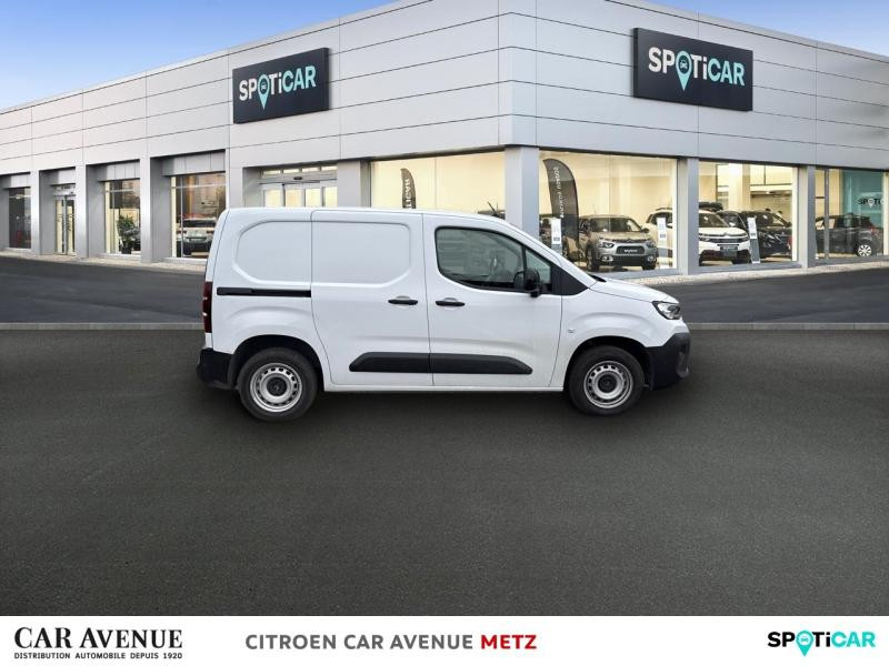 Occasion CITROEN Berlingo Van M 650kg BlueHDi 100ch S&S Pack Premium Connect 2024 Blanc Icy 23920 € à Metz