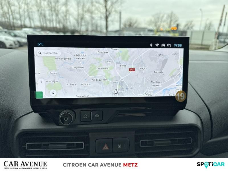 Occasion CITROEN Berlingo Van M 650kg BlueHDi 100ch S&S Pack Premium Connect 2024 Blanc Icy 23920 € à Metz