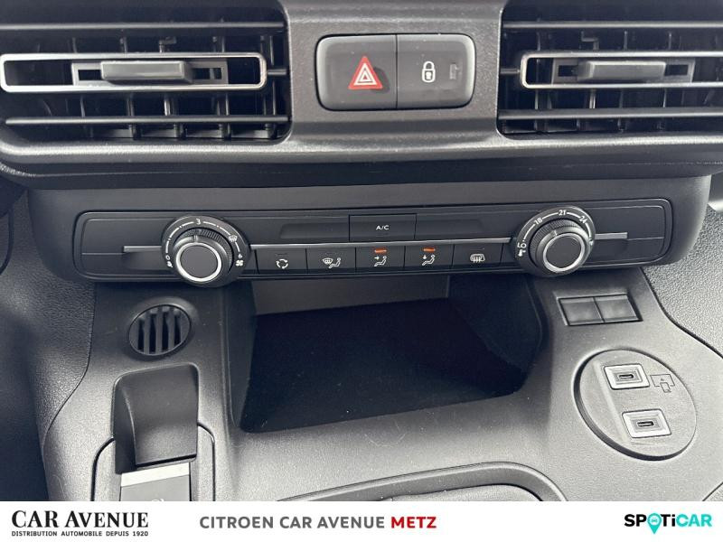 Occasion CITROEN Berlingo Van M 650kg BlueHDi 100ch S&S Pack Premium Connect 2024 Blanc Icy 23920 € à Metz