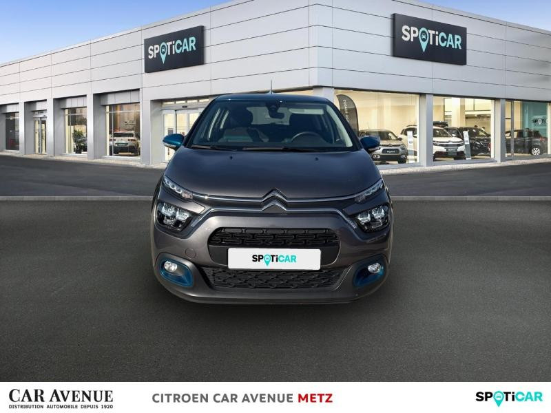 Occasion CITROEN C3 1.2 PureTech 83ch S&S Feel Pack 2022 Gris Platinium (M) - Bleu Emeraude 11890 € à Metz