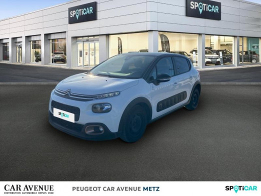 Used CITROEN C3 BlueHDi 100ch Origins S&S E6.d-TEMP BVM5 2020 Blanc Banquise - Noir Onyx € 11,990 in Metz