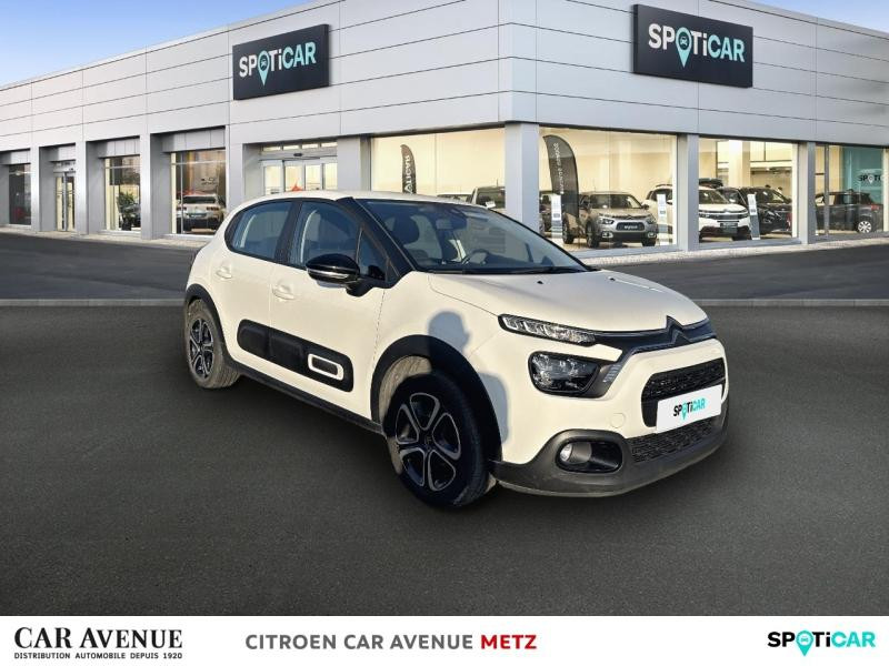 Occasion CITROEN C3 1.2 PureTech 83ch S&S Feel Pack 2022 Blanc Banquise (O) 11589 € à Metz