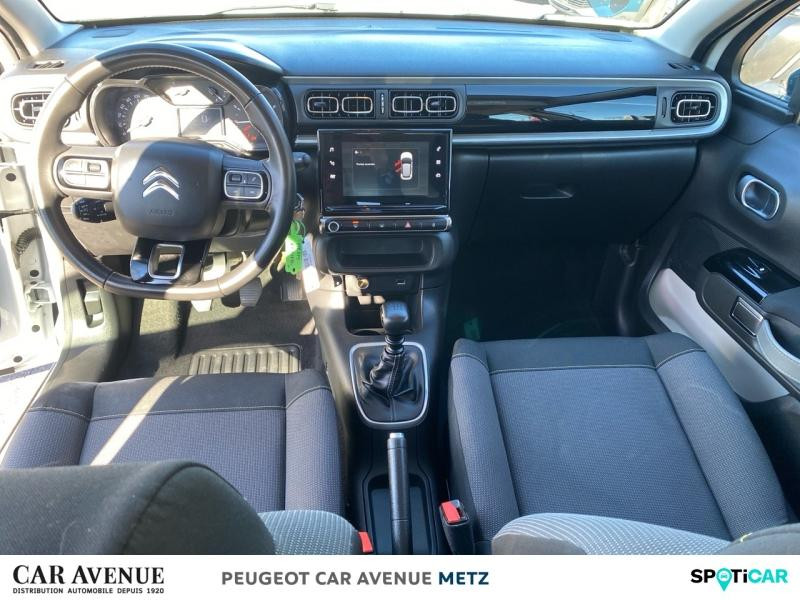 Occasion CITROEN C3 1.5 BlueHDi 100ch S&S Shine Business E6.d 2021 Blanc Banquise (O) - Bleu Emeraude 12490 € à Metz