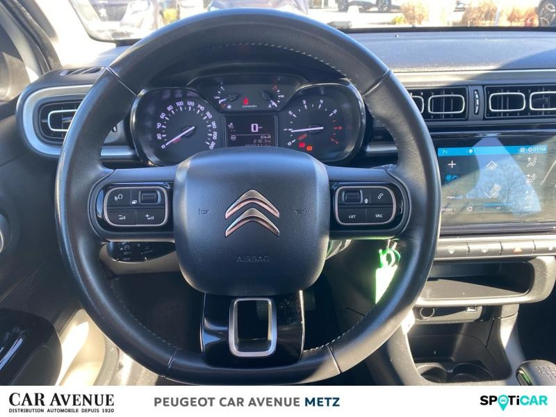 Occasion CITROEN C3 1.5 BlueHDi 100ch S&S Shine Business E6.d 2021 Blanc Banquise (O) - Bleu Emeraude 12490 € à Metz