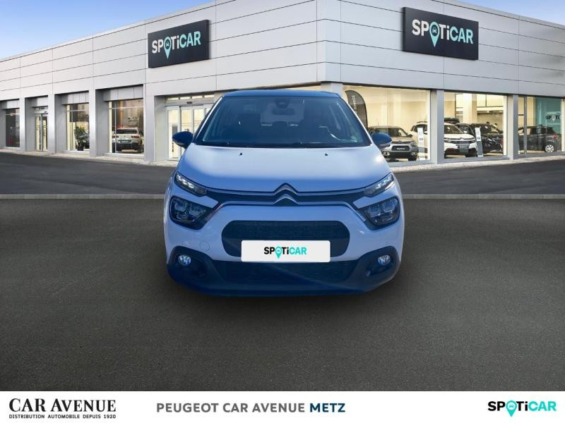 Occasion CITROEN C3 1.5 BlueHDi 100ch S&S Shine Business E6.d 2021 Blanc Banquise (O) - Bleu Emeraude 12490 € à Metz