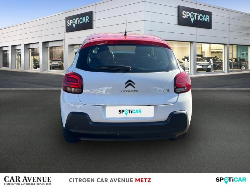 Occasion CITROEN C3 1.5 BlueHDi 100ch S&S Shine Business E6.d 2021 Blanc Banquise (O) - Rouge Aden 11890 € à Metz
